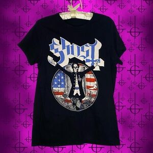 Ghost Popestar Papa Nixon Graphic T-Shirt